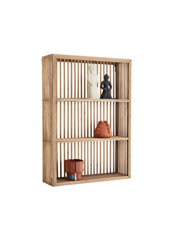 Rectangular Bamboo Shelf
