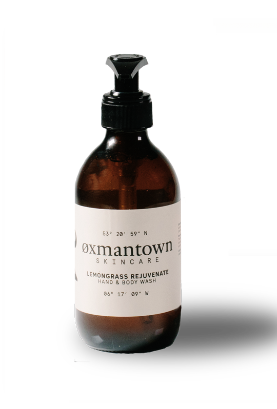 Oxmantown Hand and Body Wash  Lemongrass Rejuvenate 24