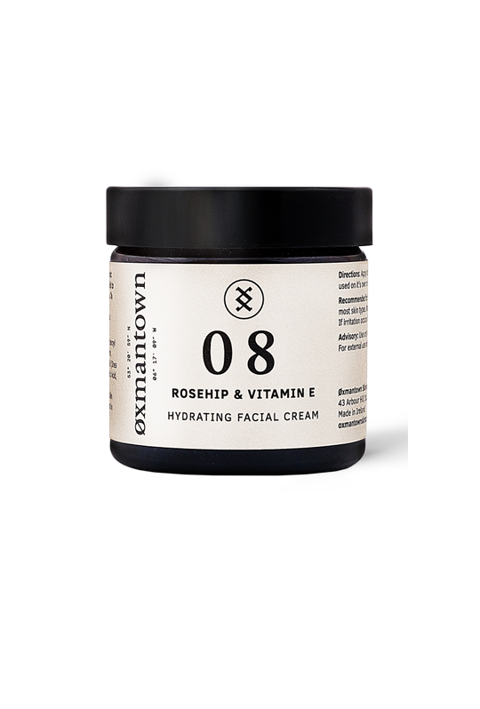 Oxmantown Hydrating Facial Cream Rosehip & Vitamin E 08