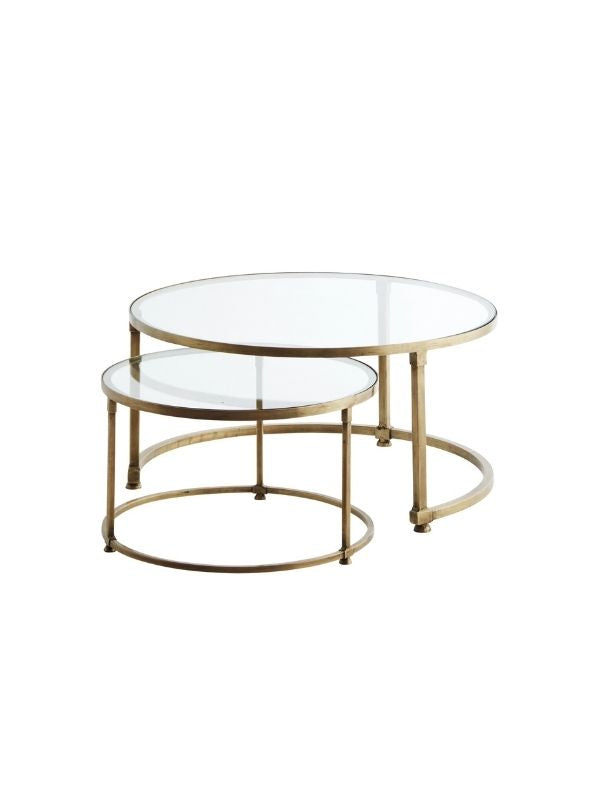 Iron Coffee Tables - Set of 2