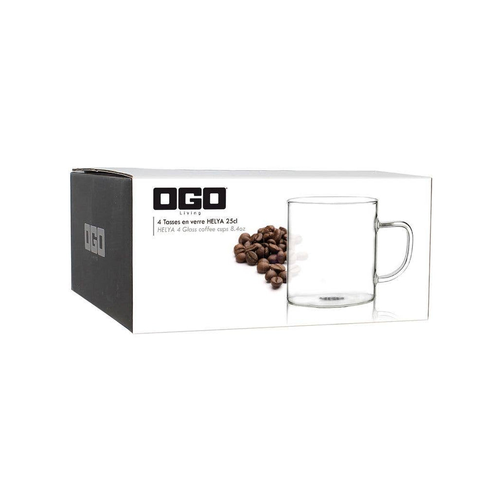 Helya Glass Cups (Set of 4)