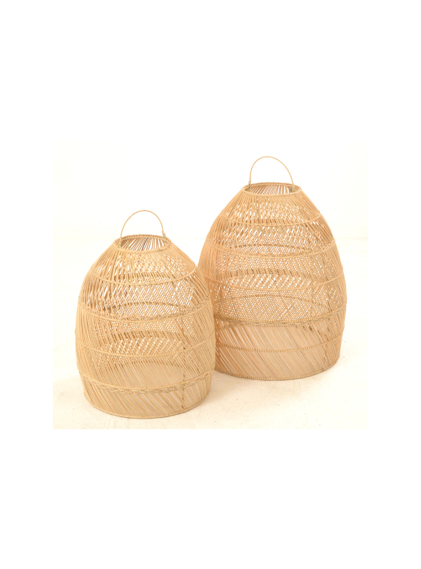 Slanted Reed Lightshade - Medium