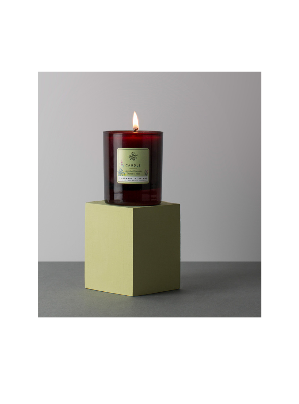 Soy Candle - Lavender, Rosemary, Thyme & Mint