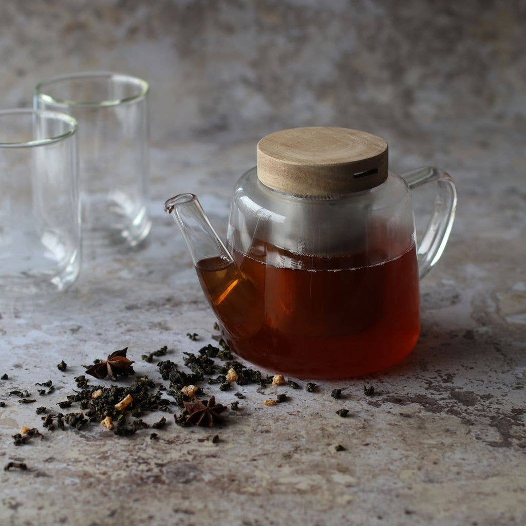 Gustave Glass Teapot