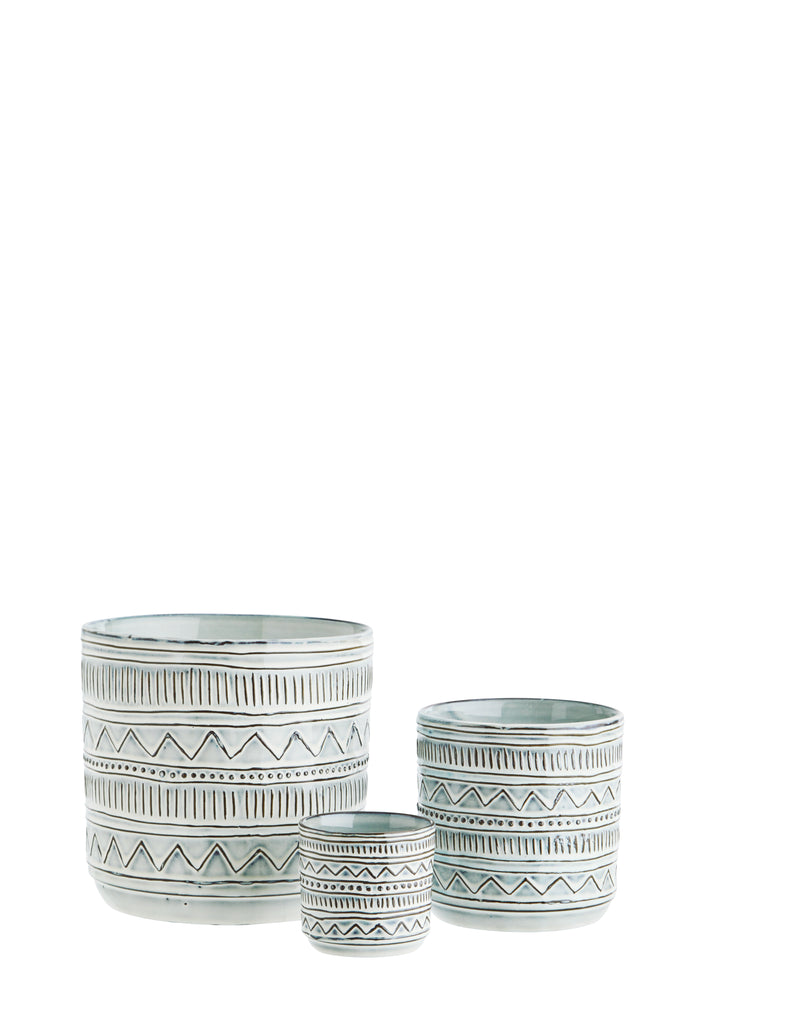 Stoneware Flower Pots
