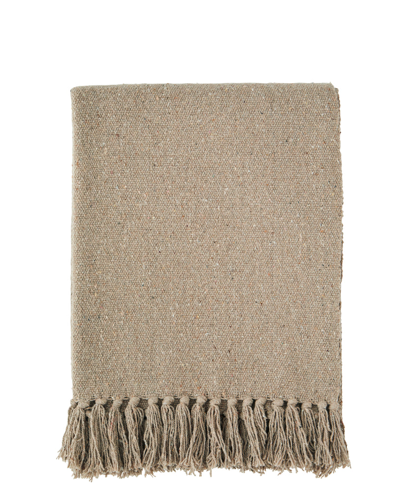 Recycled Throw Taupe