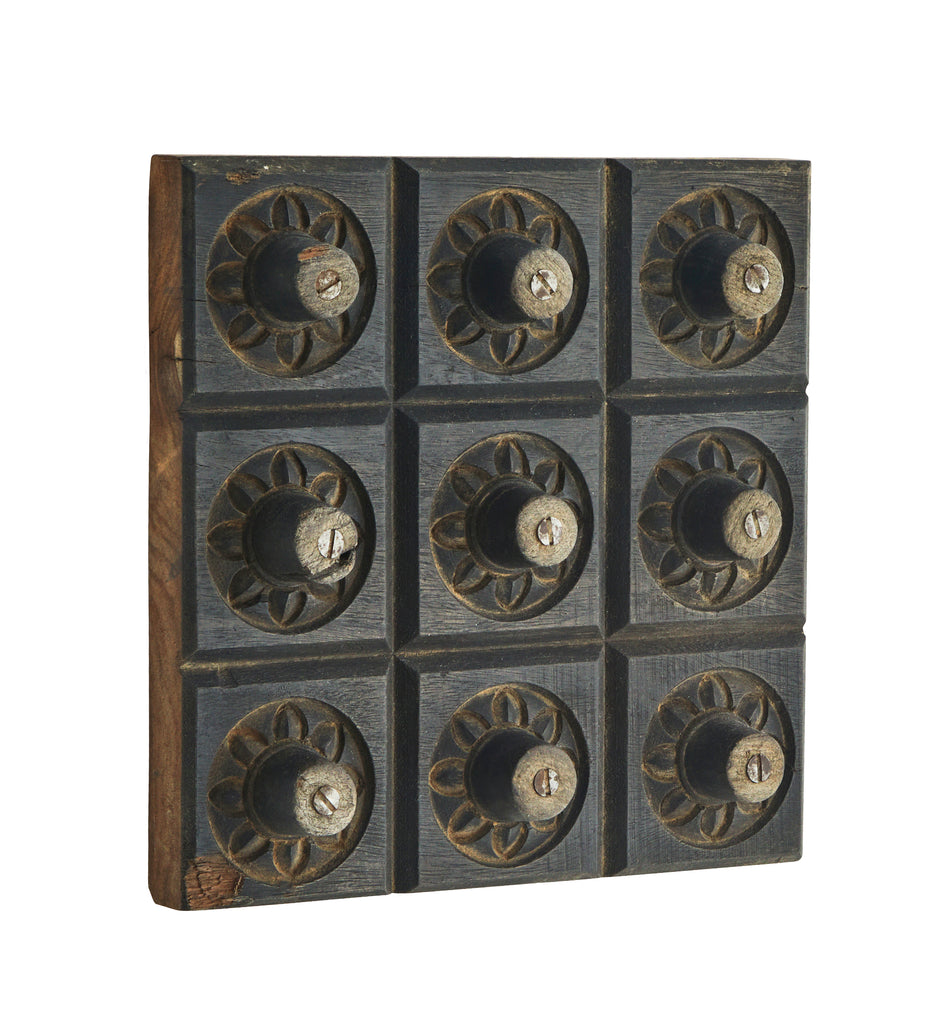Recycled Wooden Print Block