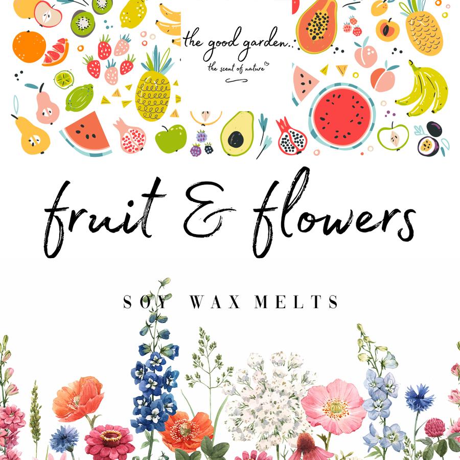 Fruit & Flowers Soy Wax Melts