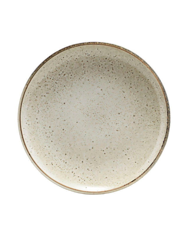 Lake Lunch Plate, Grey