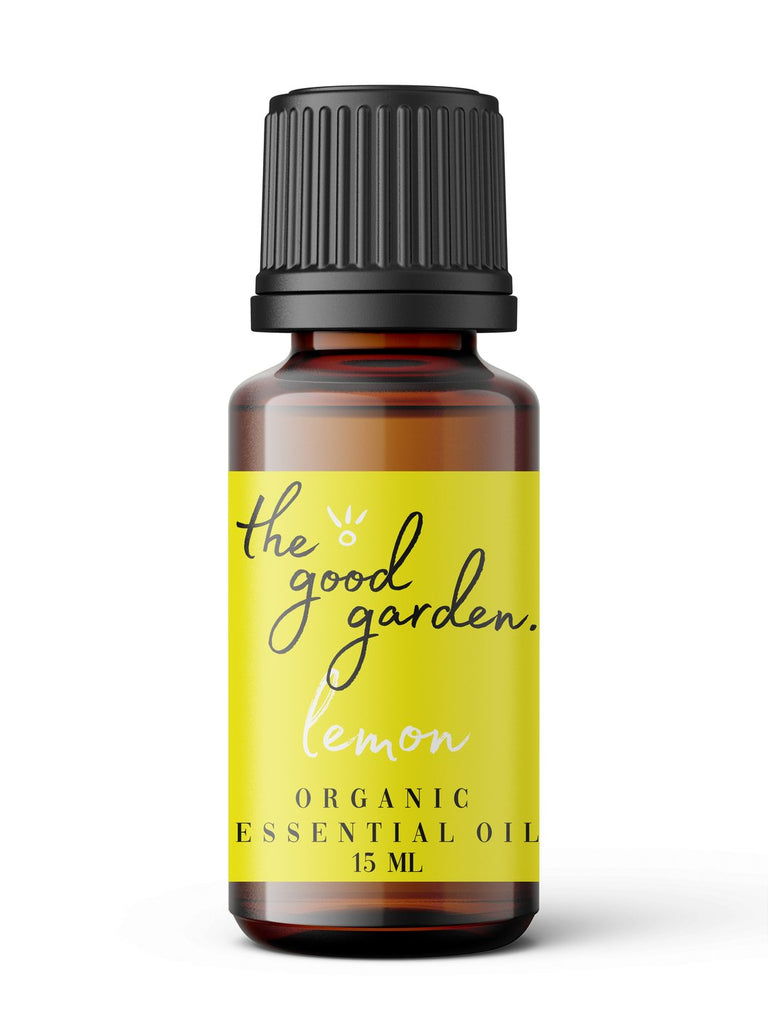 Organic Lemon Essential Oil The Good Garden