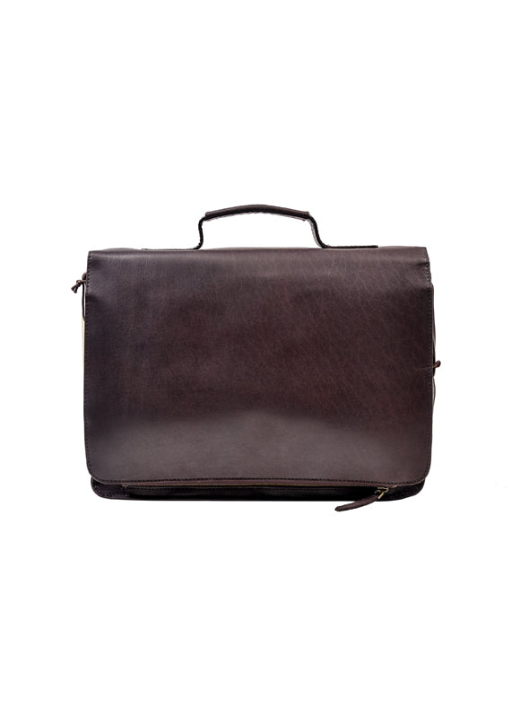 Leather Mac Bag with Handle