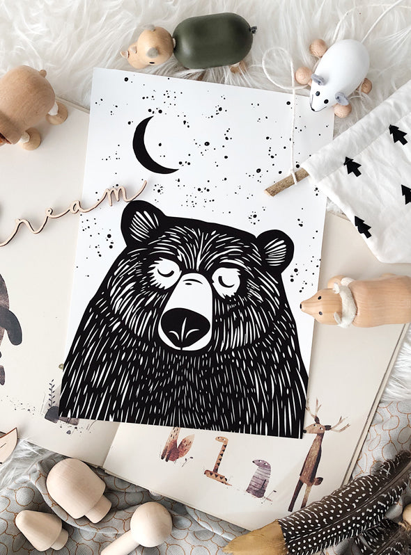 ‘Goodnight Bear’ Print