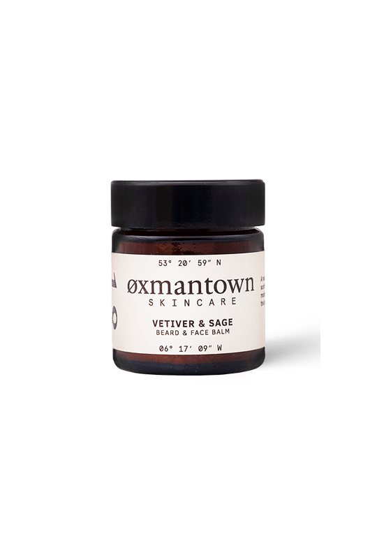 Oxmantown Beard & Face Balm Vetiver & Sage 18