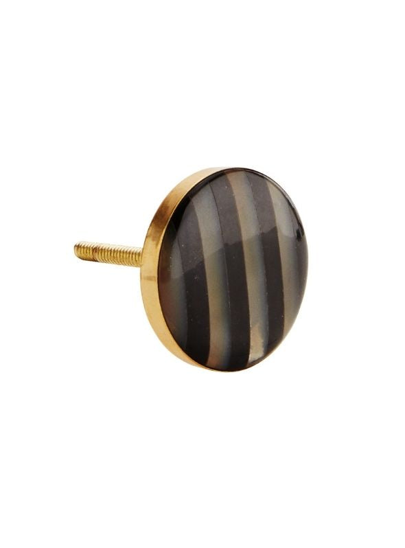 Striped Horn Doorknob