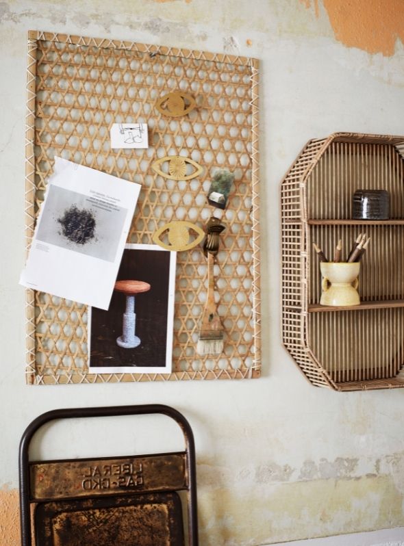 Bamboo Noticeboard