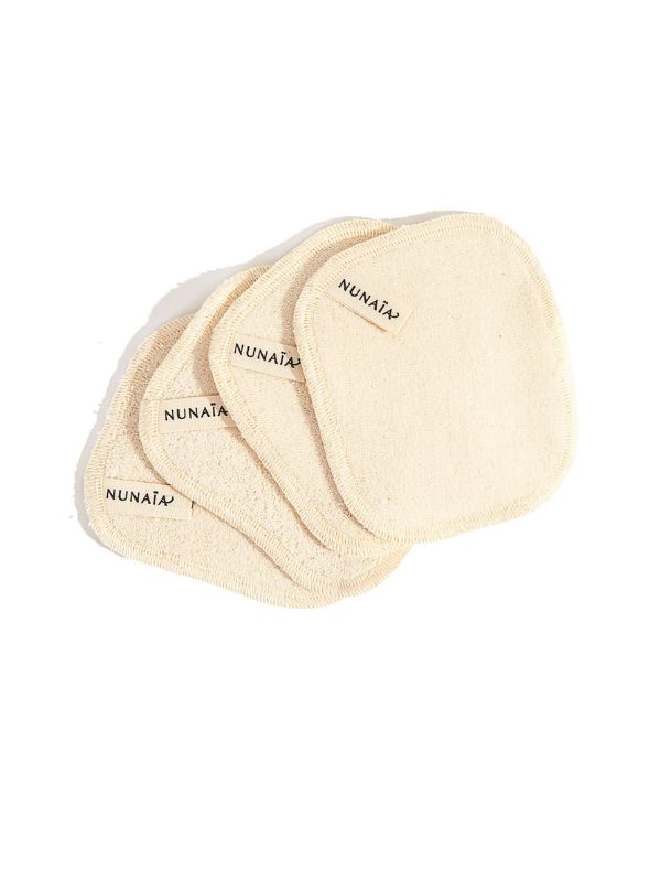 Nunaia Facial Cleansing Ovals | Reusable Facial Cloths