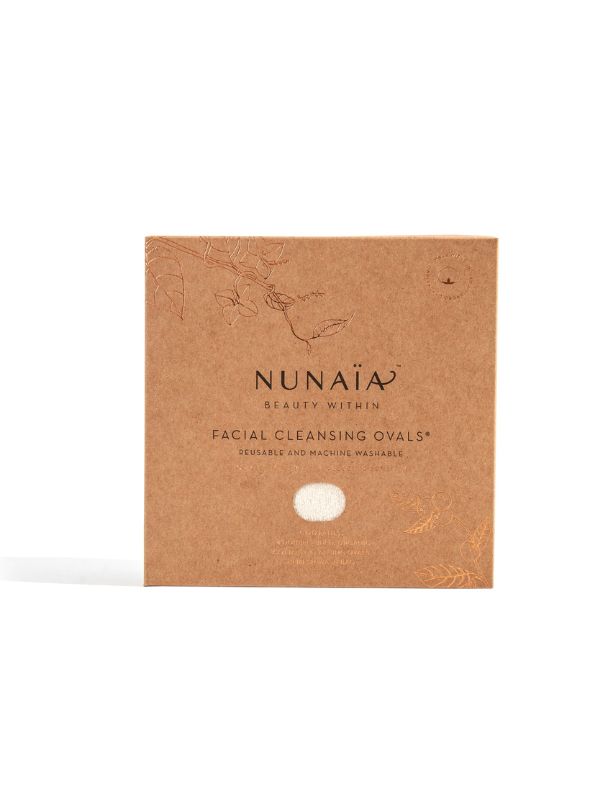 Nunaia Facial Cleansing Ovals | Reusable Facial Cloths