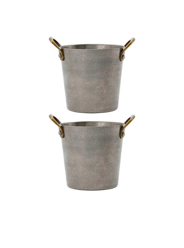Set of 2 Presentation Buckets