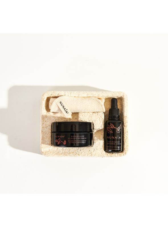 Nunaia Ground & Glow Skin Ritual Set