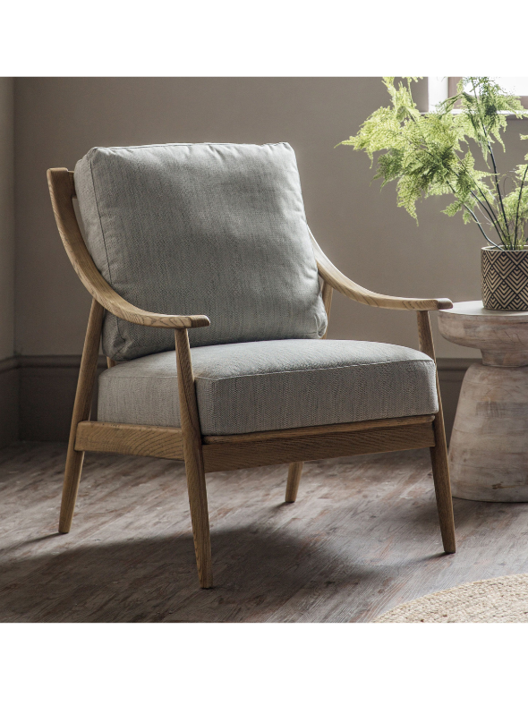 Linen Armchair