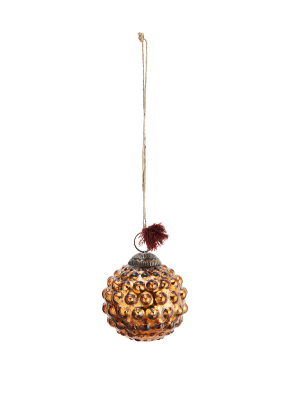 Hanging Glass Ball With Dots
