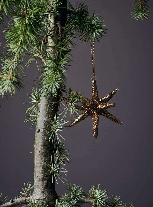 Spike Ornament Decoration Brown