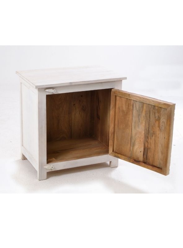 Jaipur White Side Table