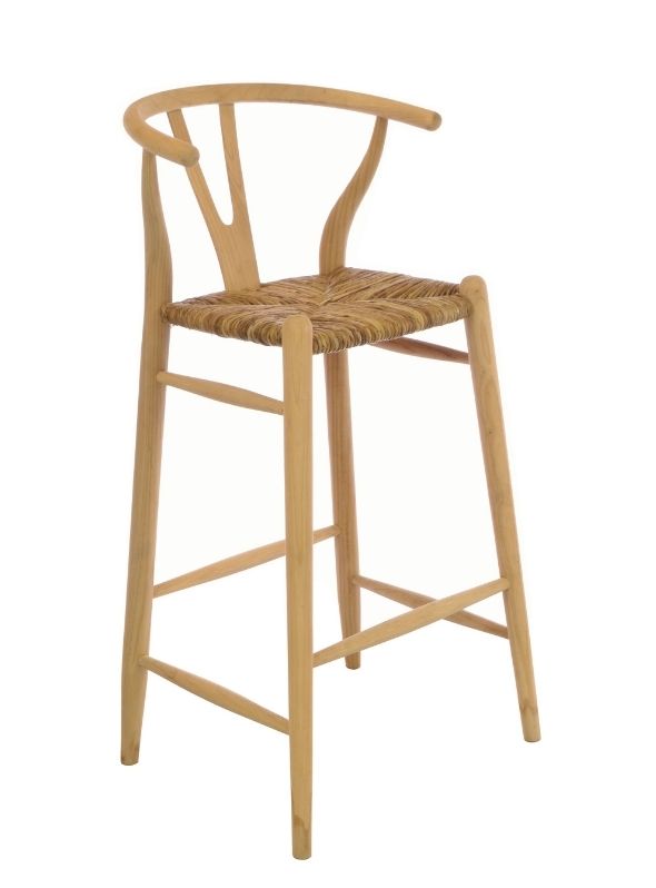 Shoreditch Rush Seat Bar Chair