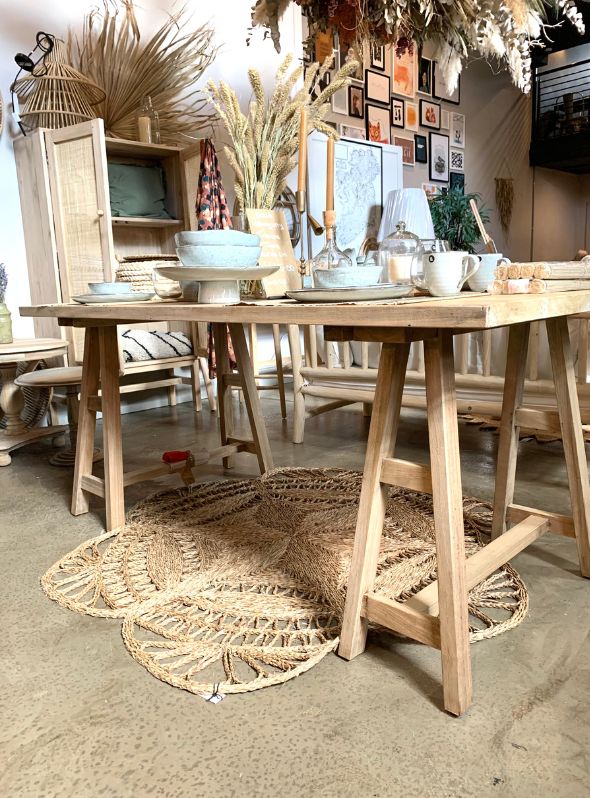 Vintage Trestle Table