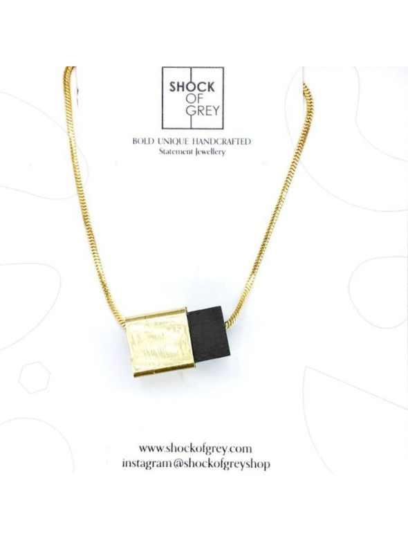 Box Cube Necklace