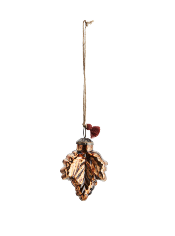 Hanging Glass Leaf