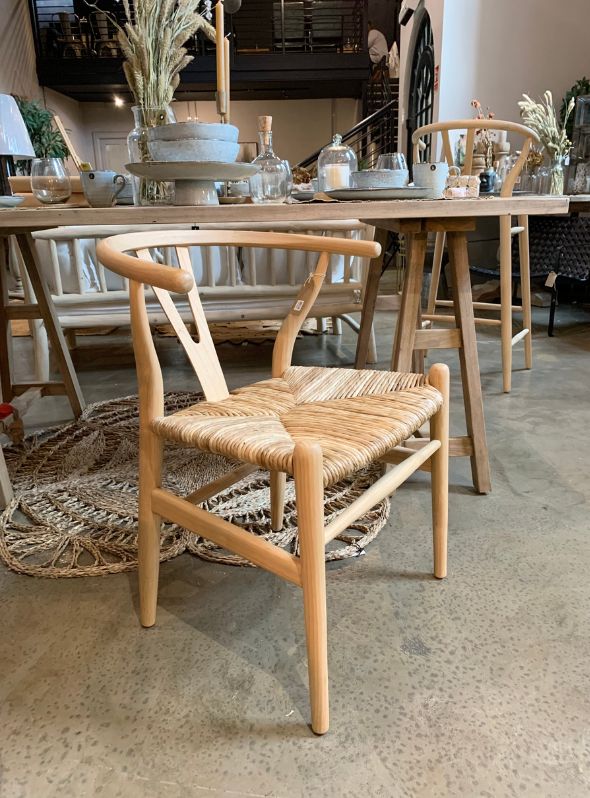 Shoreditch Dining Chair with Rush Seat
