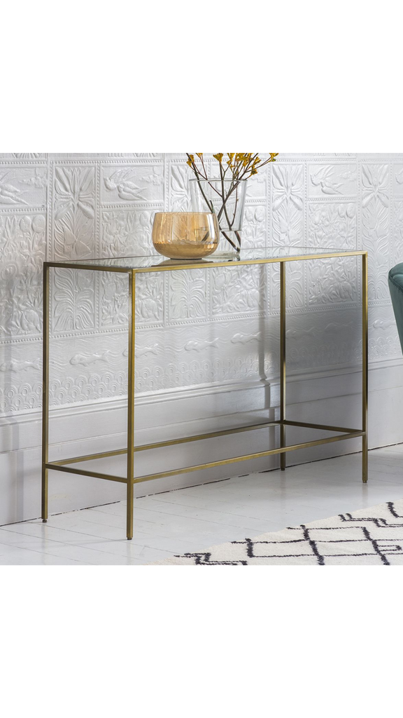 Bronze Console Table