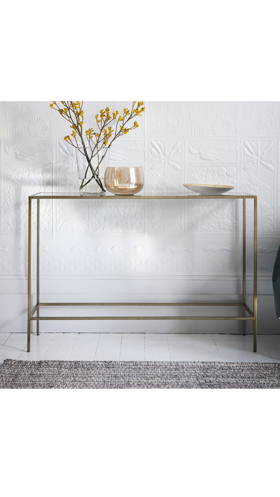 Bronze Console Table