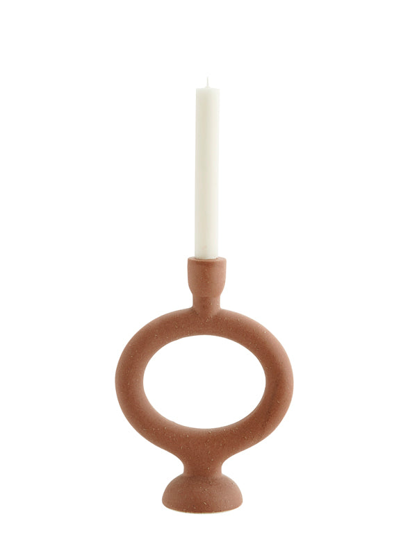 Stoneware Candle Holder