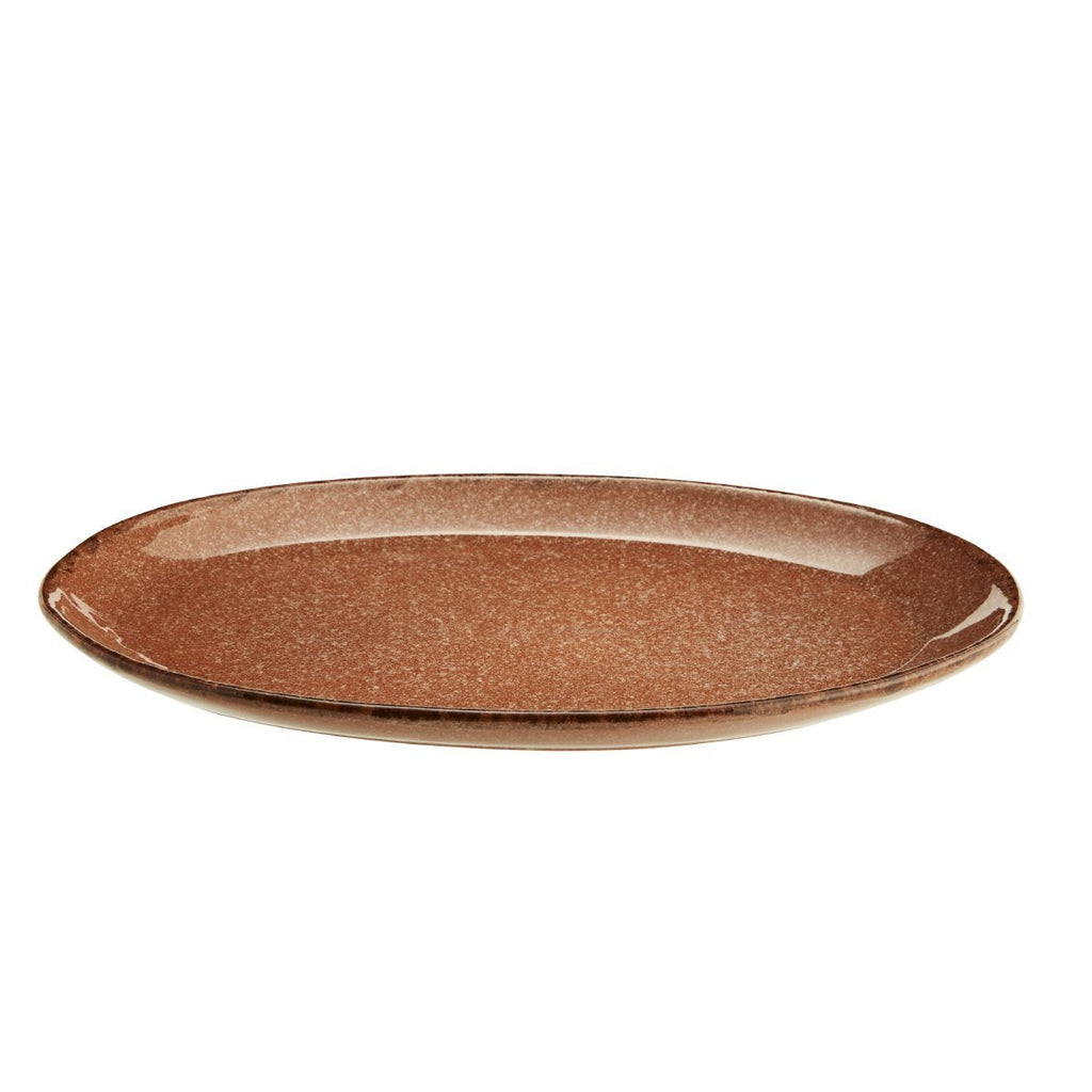 Oval Stoneware Serving Platter