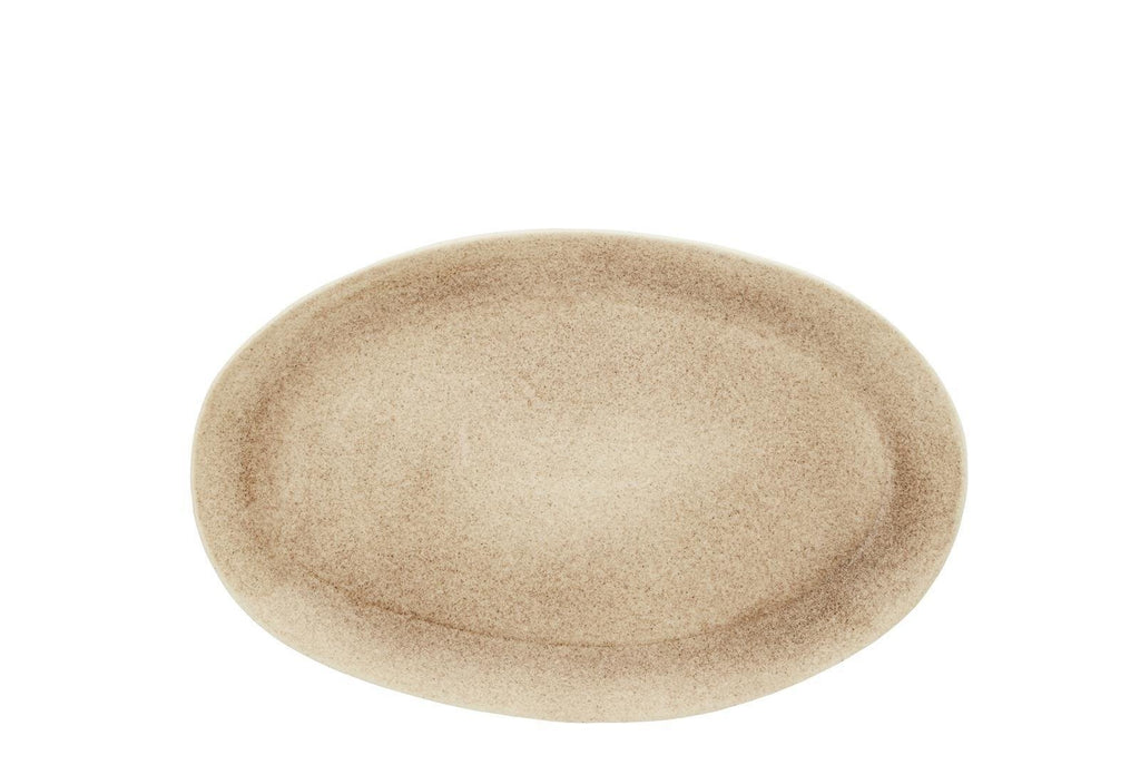 Oval Stoneware Serving Platter