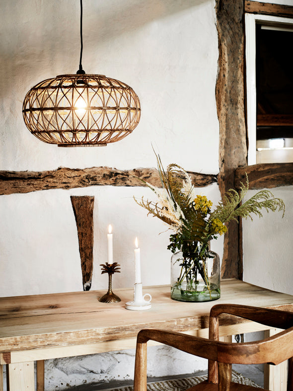 Rattan Ceiling Light