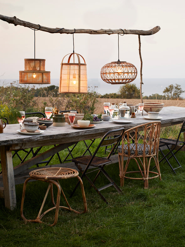 Rattan Ceiling Light