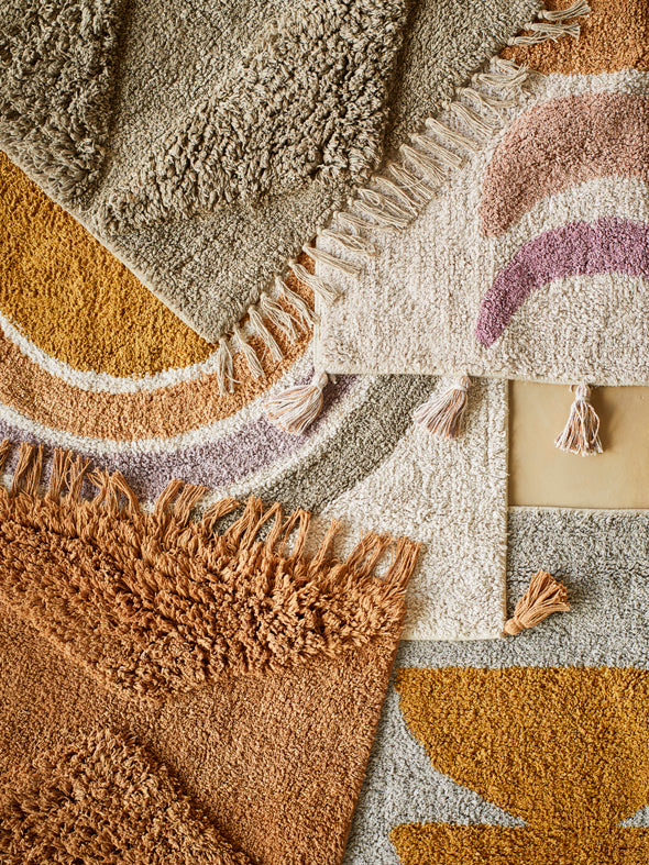 Tufted Cotton Runner Rug